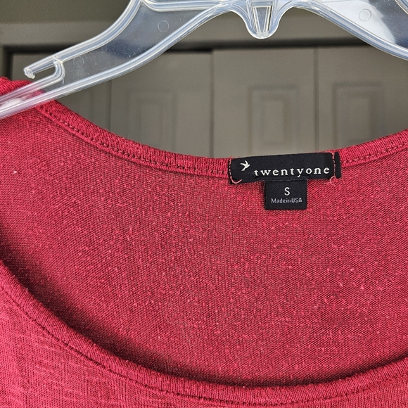 Red Tunic Sweater - Picture 3 of 3